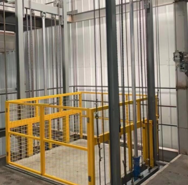 洛隆导轨式升降机一般加工周期