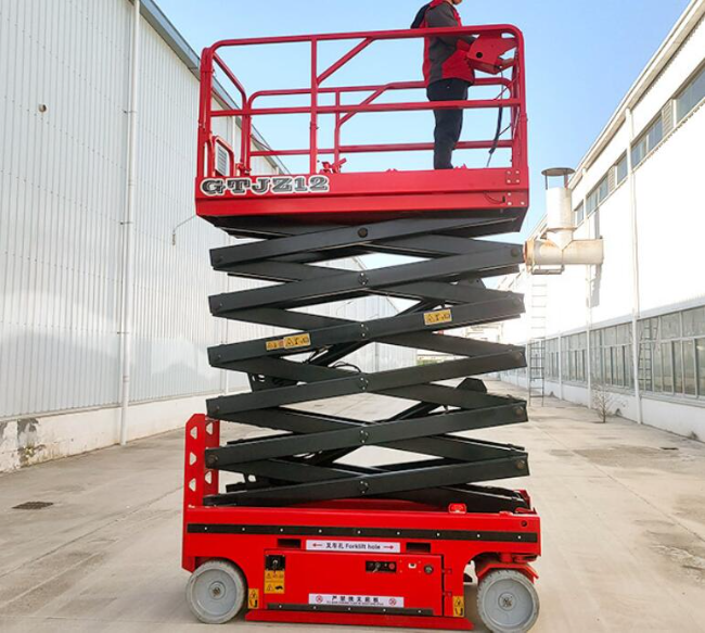 洛隆自行走移动式升降机